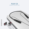Realfit Tech Essentials PLAY C3 Wireless Neckband Earphones