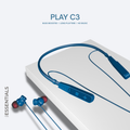 Realfit Tech Essentials PLAY C3 Wireless Neckband Earphones